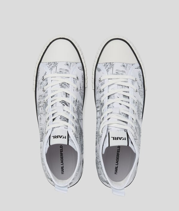 Karl Lagerfeld BASKETS KL X JORGE PARRA HIGH-TOP