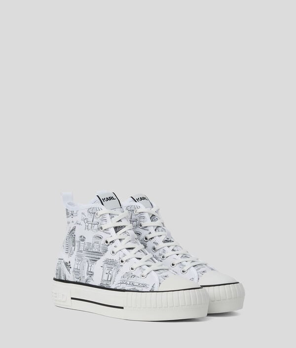 karl lagerfeld BASKETS KL X JORGE PARRA HIGH-TOP