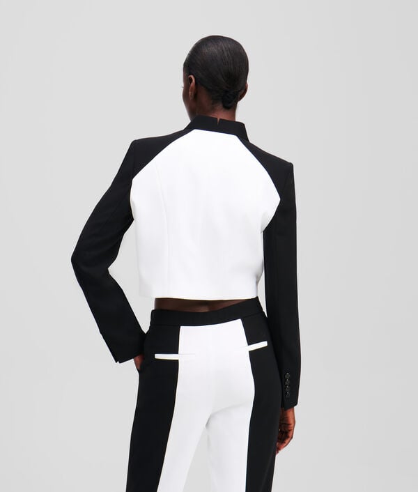 Karl Lagerfeld BLAZER AJUSTÉ À BLOCS DE COULEURS