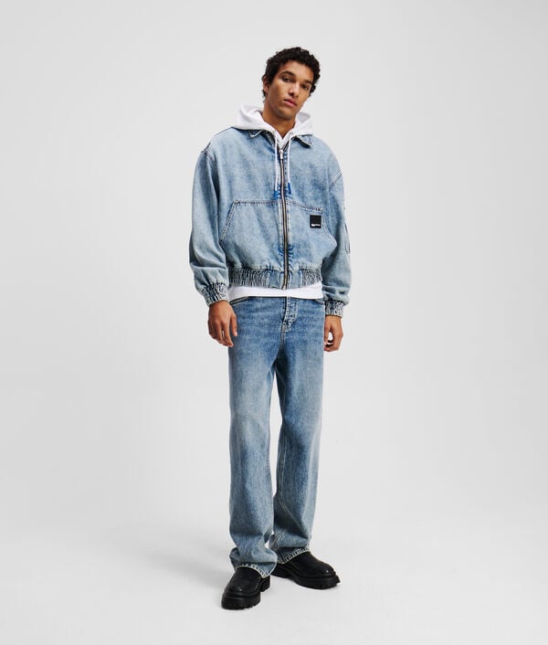Karl Lagerfeld BLOUSON BOMBER EN DENIM