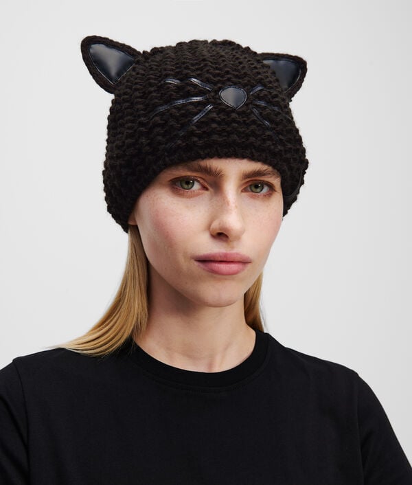 Karl Lagerfeld BONNET CHOUPETTE K/ESSENTIAL