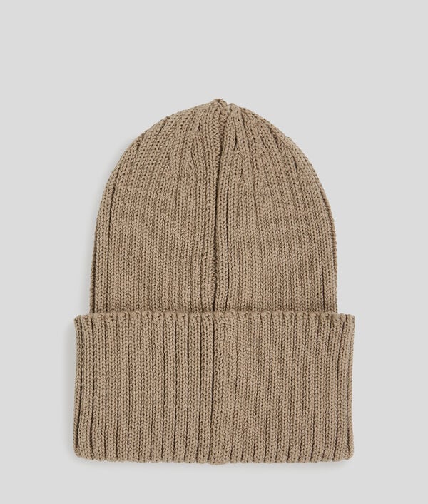 Karl Lagerfeld BONNET CÔTELÉ À LOGO KLJ