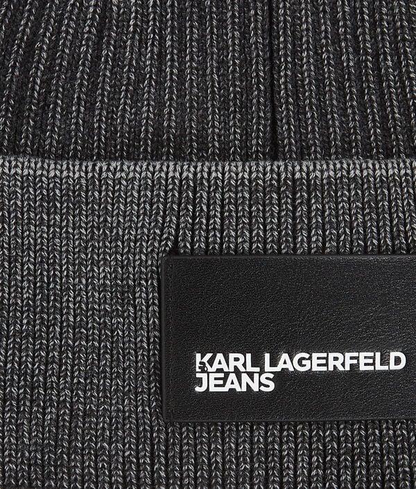 Karl Lagerfeld BONNET DÉLAVAGE À L'ACIDE