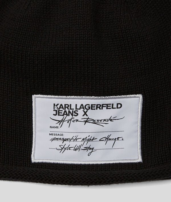 Karl Lagerfeld BONNET KLJ X ATELIER RESERVÉ