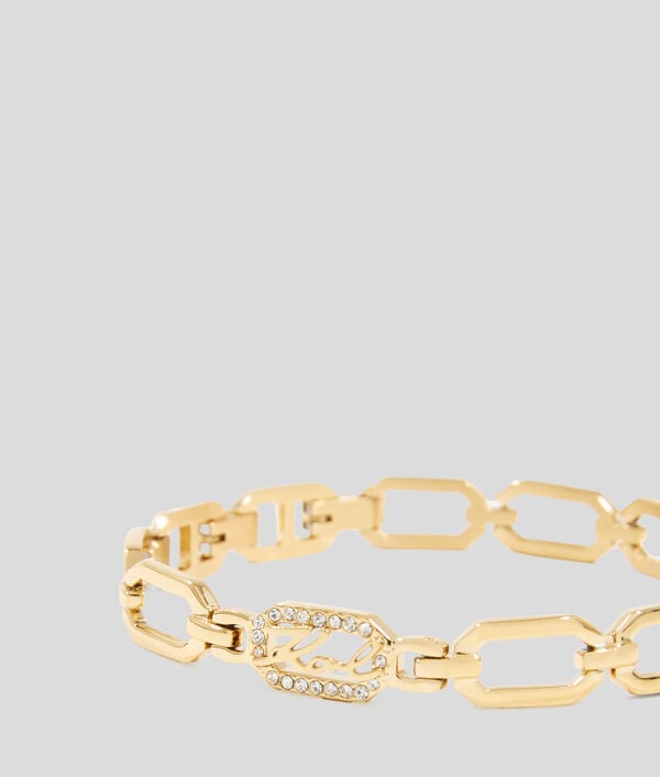 Karl Lagerfeld Bracelet Chaîne Pavé KARL Signature