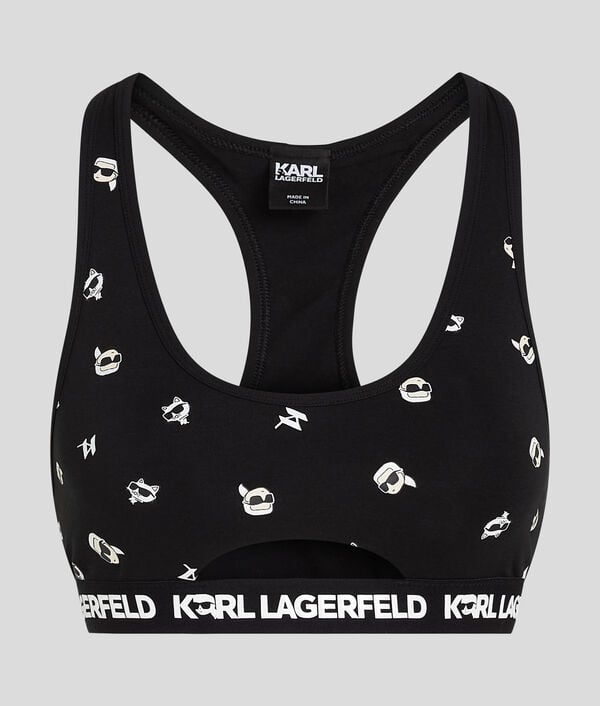 Karl Lagerfeld BRALETTE AVEC DÉCOUPE IKON