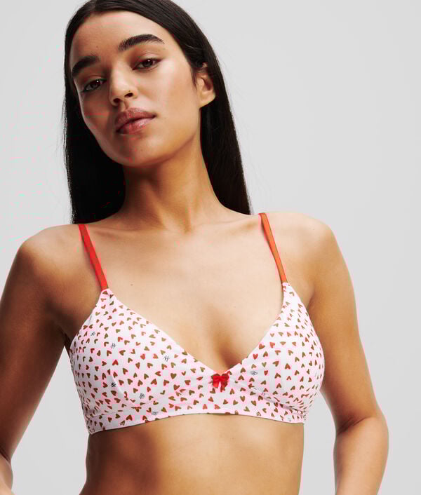 Karl Lagerfeld BRALETTE TRIANGLE K/HEART