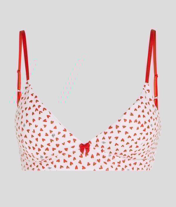 Karl Lagerfeld BRALETTE TRIANGLE K/HEART
