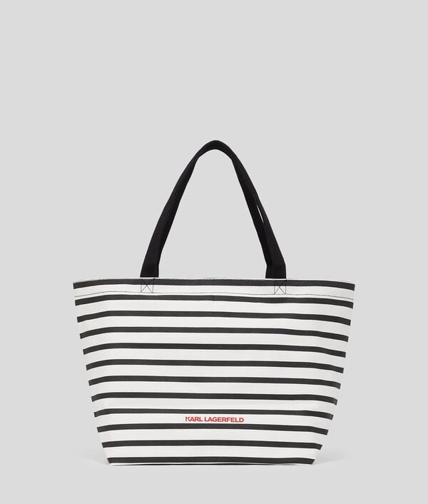 Karl Lagerfeld CABAS À RAYURES IKON