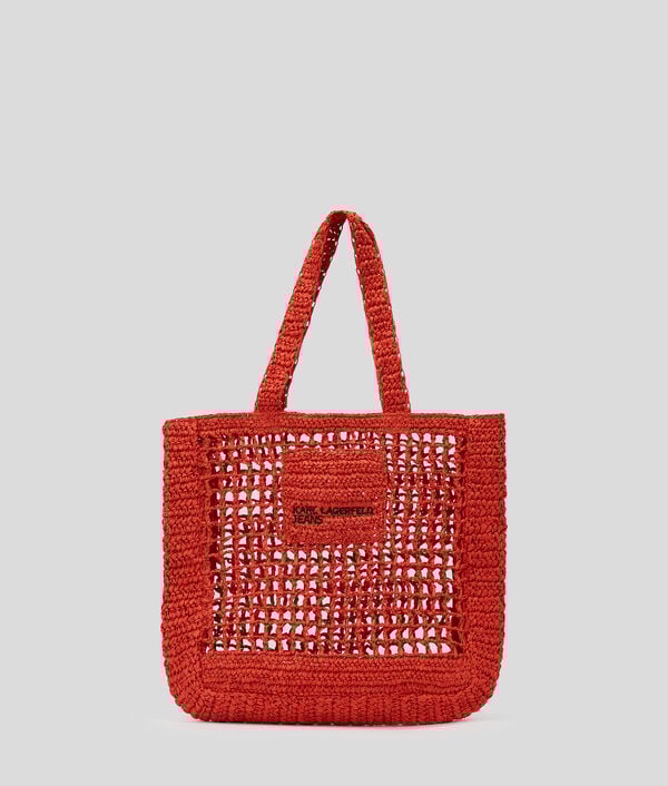 karl lagerfeld CABAS EN RAPHIA