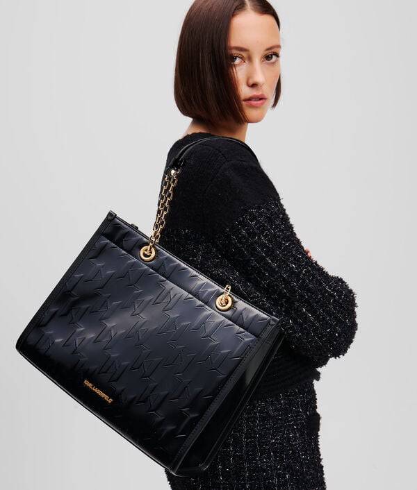 Karl Lagerfeld CABAS MEDIUM BRILLANT K/SKUARE