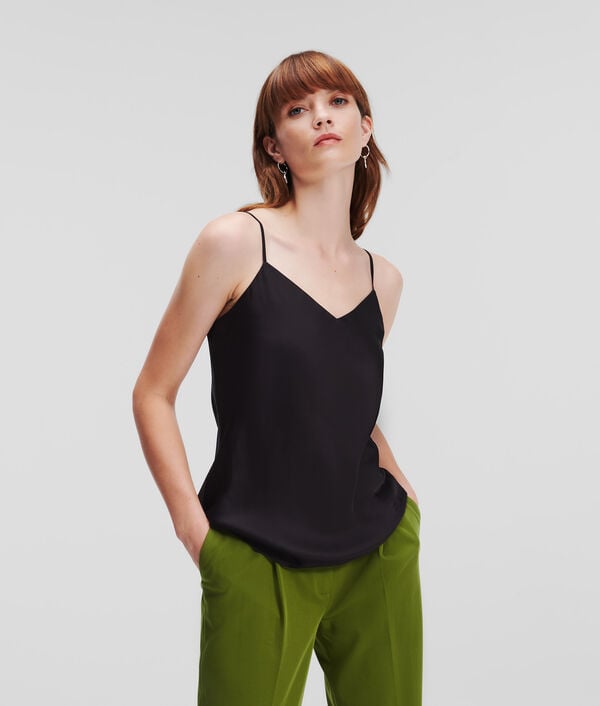 karl lagerfeld CARACO EN SATIN