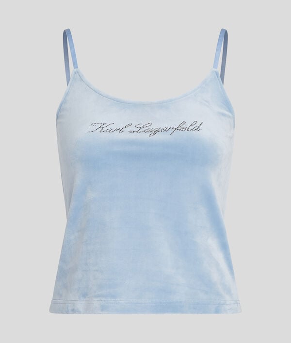 Karl Lagerfeld CARACO EN VELOURS HOTEL KARL