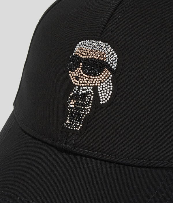 Karl Lagerfeld CASQUETTE À STRASS IKON