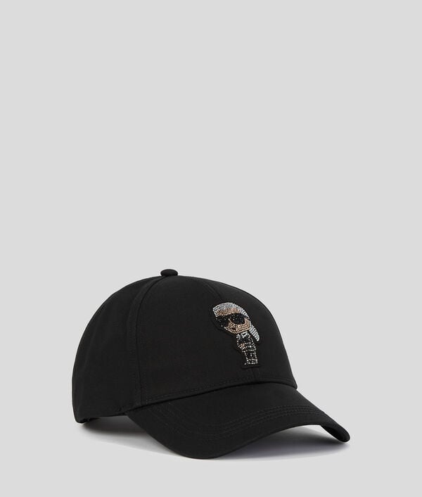 karl lagerfeld CASQUETTE À STRASS IKON