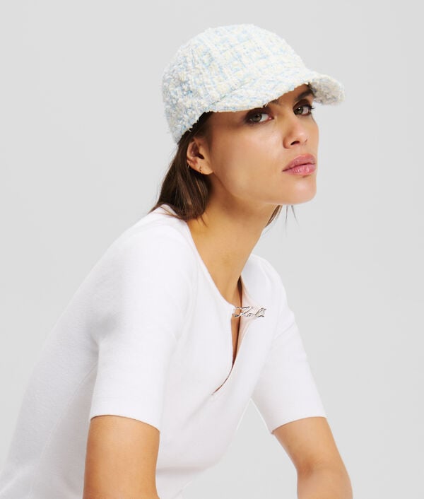 Karl Lagerfeld CASQUETTE EN BOUCLÉ K/SIGNATURE