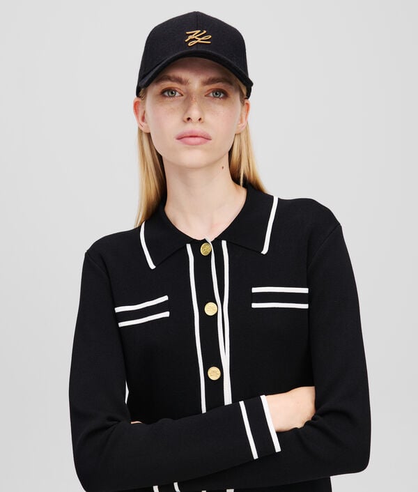 Karl Lagerfeld CASQUETTE EN LAINE K/AUTOGRAPH