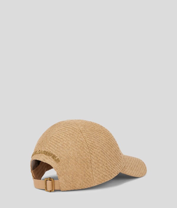 Karl Lagerfeld CASQUETTE EN PAILLE K/AUTOGRAPH