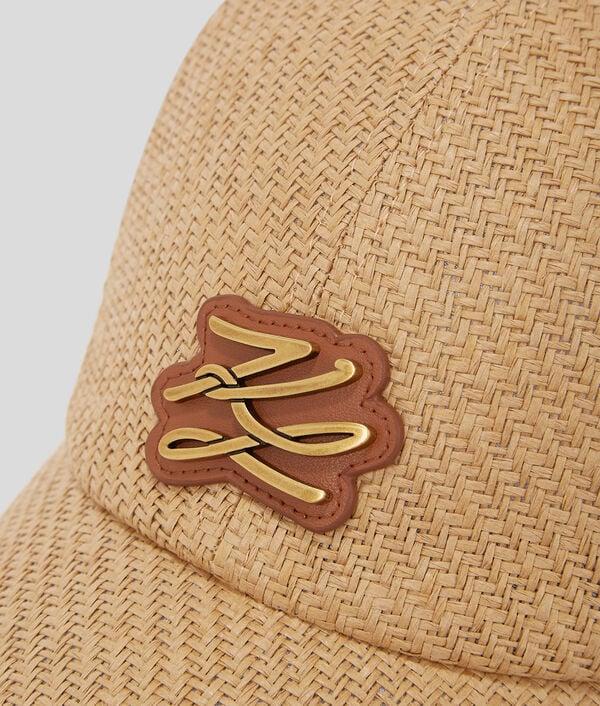 Karl Lagerfeld CASQUETTE EN PAILLE K/AUTOGRAPH