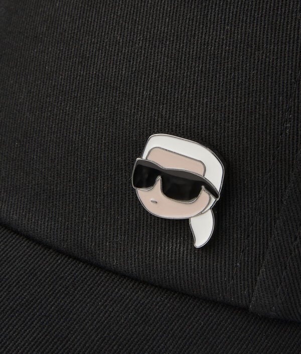 Karl Lagerfeld CASQUETTE IKON AVEC PIN'S