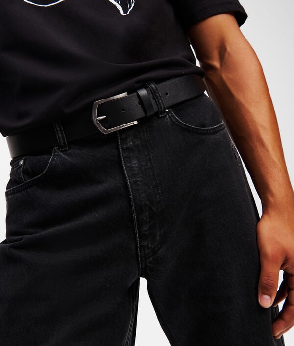 Karl Lagerfeld CEINTURE EN CUIR K/ESSENTIAL