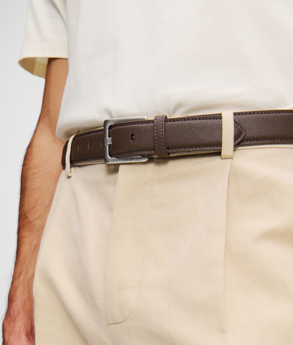 Karl Lagerfeld CEINTURE EN CUIR K/ESSENTIAL