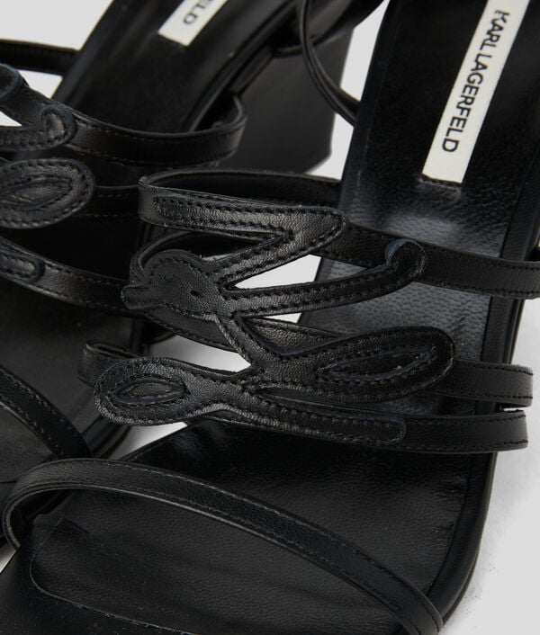 Karl Lagerfeld CHAUSSURES À TALON COMPENSÉ RIALTO