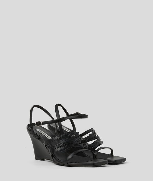 karl lagerfeld CHAUSSURES À TALON COMPENSÉ RIALTO