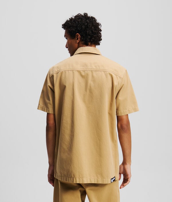 Karl Lagerfeld CHEMISE À BOUTONS À MANCHES COURTES