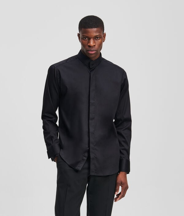 karl lagerfeld CHEMISE À COL MONTANT