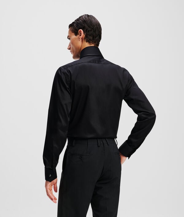 Karl Lagerfeld CHEMISE À PANNEAUX SATINÉS