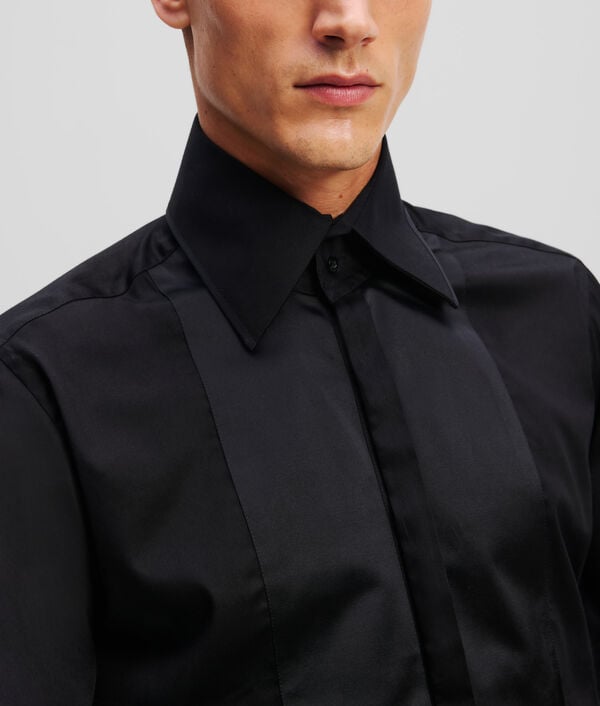 Karl Lagerfeld CHEMISE À PANNEAUX SATINÉS