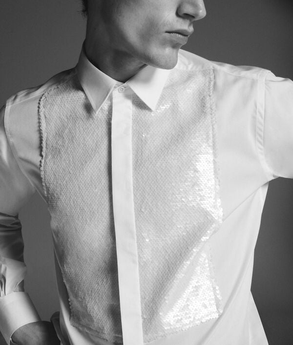 Karl Lagerfeld CHEMISE À SEQUINS KL STUDIO
