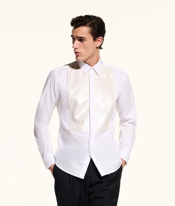 karl lagerfeld CHEMISE À SEQUINS KL STUDIO