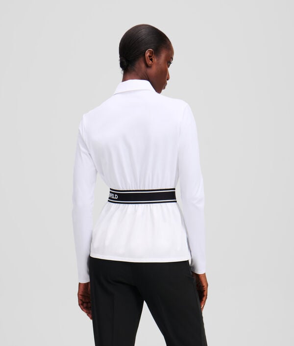 Karl Lagerfeld CHEMISE AVEC GALON À LOGO KARL