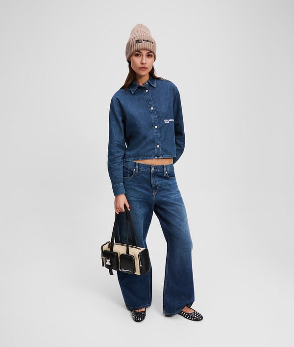 Karl Lagerfeld CHEMISE BOXY EN DENIM