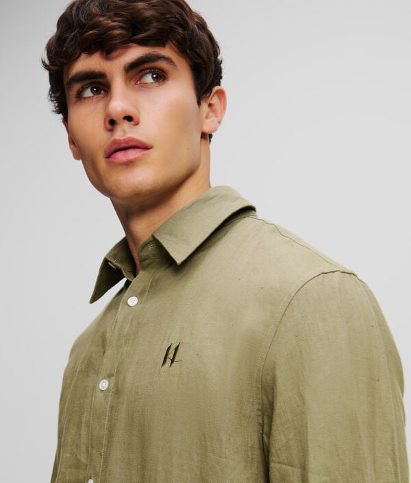 Karl Lagerfeld CHEMISE EN LIN KL MONOGRAM