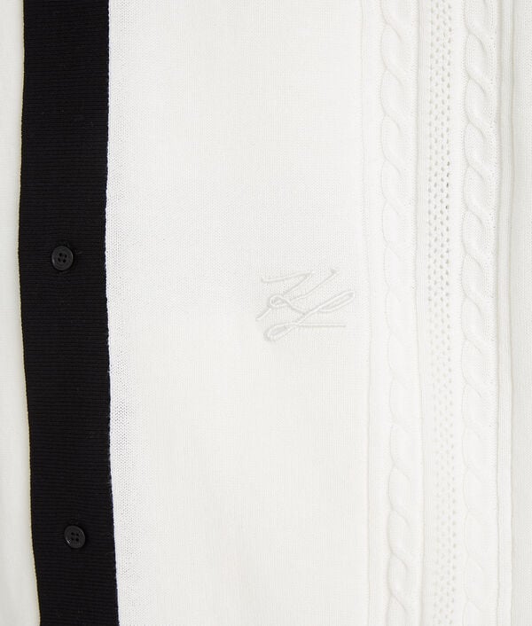 Karl Lagerfeld CHEMISE EN TRICOT À MANCHES COURTES
