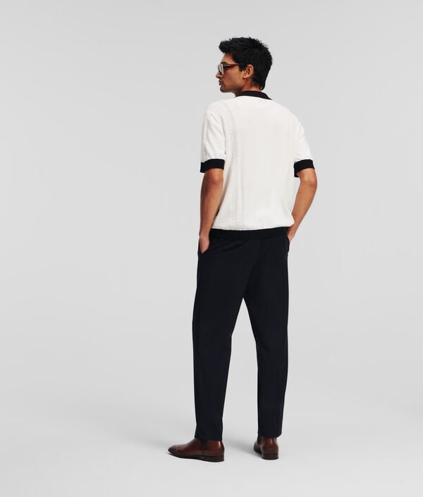 Karl Lagerfeld CHEMISE EN TRICOT À MANCHES COURTES