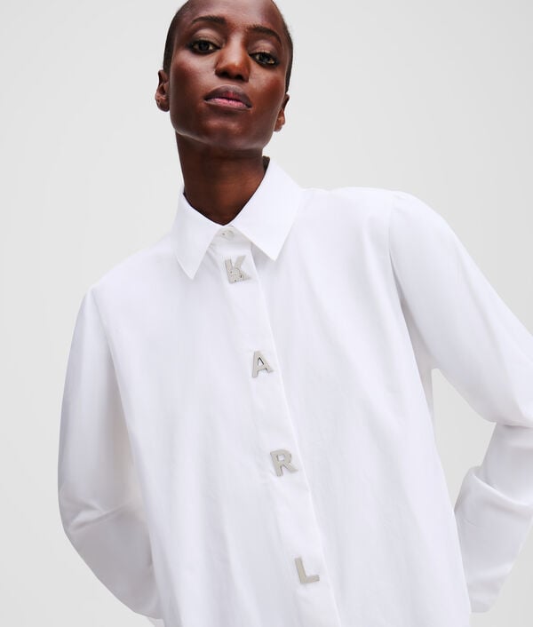 Karl Lagerfeld CHEMISE ORNÉE DES LETTRES KARL