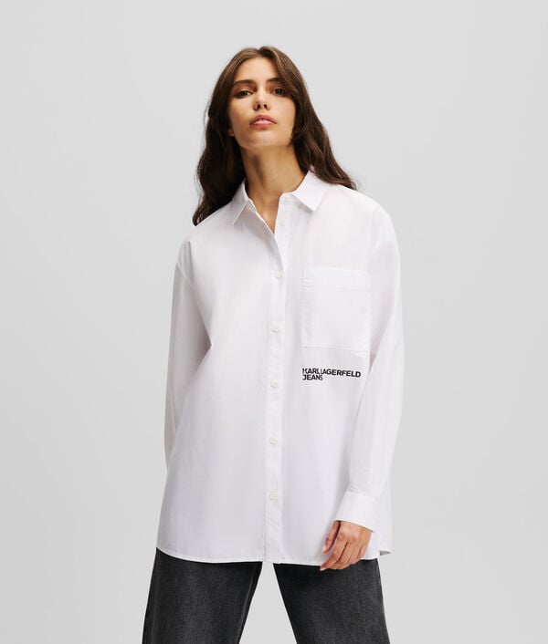 karl lagerfeld CHEMISE OVERSIZE KLJ
