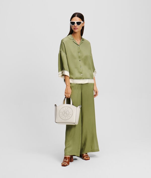 Karl Lagerfeld Chemisier à Manches Courtes