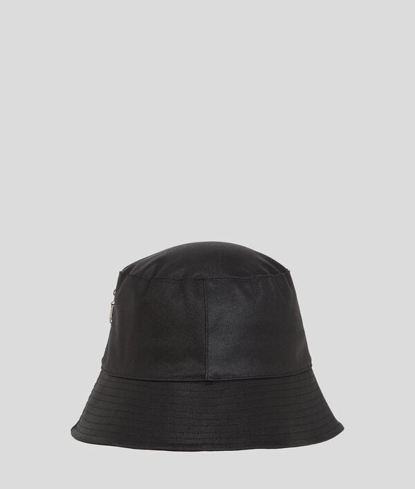 Karl Lagerfeld COATED DENIM BUCKET HAT