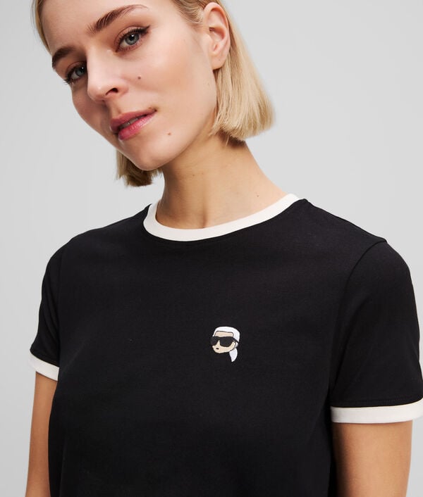 Karl Lagerfeld CONTRAST PIPING IKON T-SHIRT