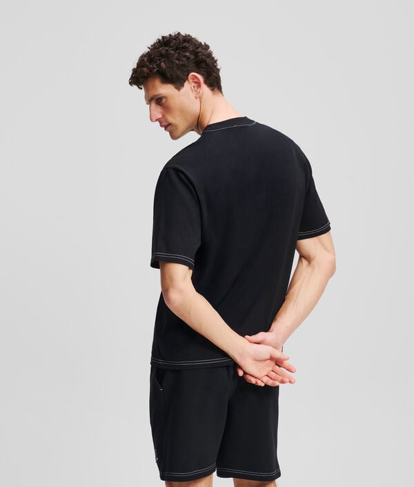 Karl Lagerfeld CONTRAST STITCH T-SHIRT