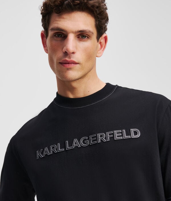 Karl Lagerfeld CONTRAST STITCH T-SHIRT