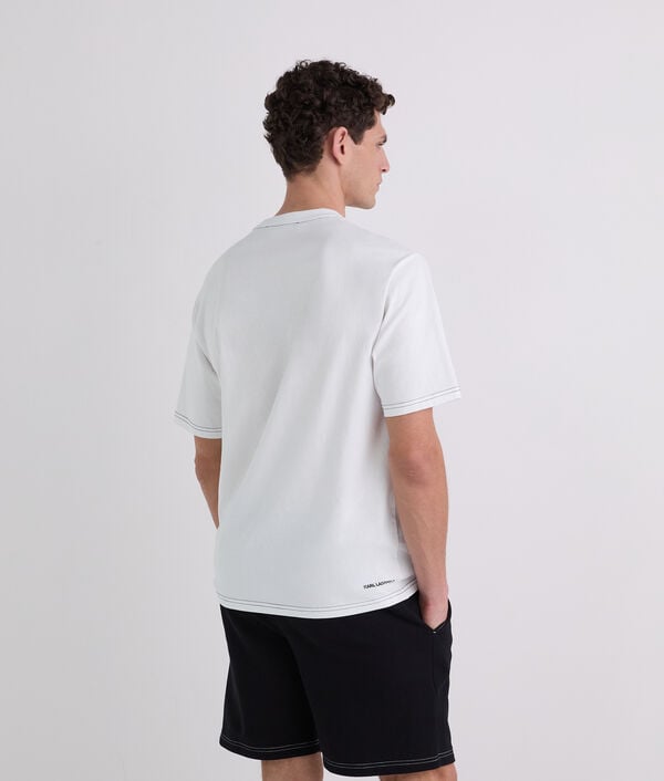 Karl Lagerfeld CONTRAST STITCH T-SHIRT