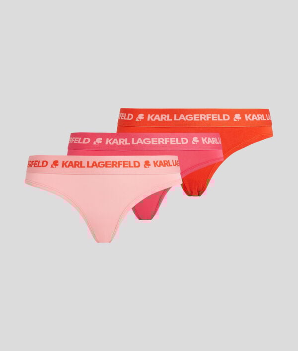 karl lagerfeld CULOTTES À LOGO KARL – LOT DE 3