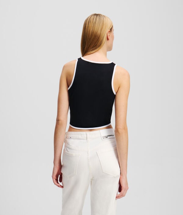 Karl Lagerfeld DÉBARDEUR À DÉTAIL PASSEPOIL