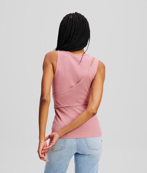 Karl Lagerfeld DÉBARDEUR CÔTELÉ